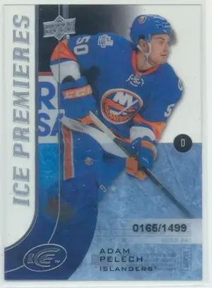 2015-16 UPPER DECK ICE - ADAM PELECH #142 ICE PREMIERES 166/1499