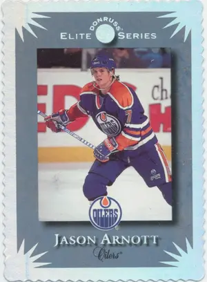 1994-95 DONRUSS - JASON ARNOTT #1 ELITE INSERTS 9681/10000