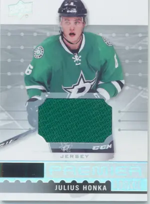 2016-17 PREMIER - JULIUS HONKA #R-24 ROOKIE JERSEYS