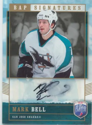 2006-07 BE A PLAYER - MARK BELL #MB SIGNATURES