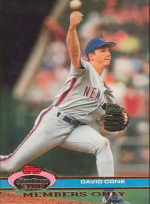 1991 Stadium Club Members Only - David Cone #DACO