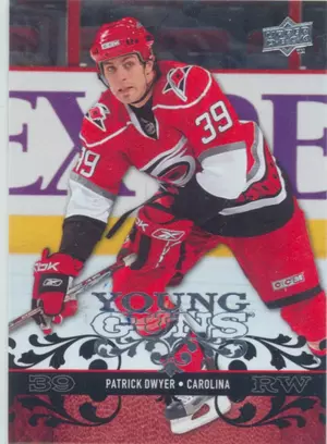 2008-09 UPPER DECK - PATRICK DWYER #459 YOUNG GUNS