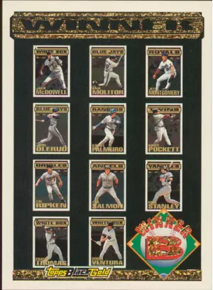 1994 Topps - Black Gold Winner B Redemption #B