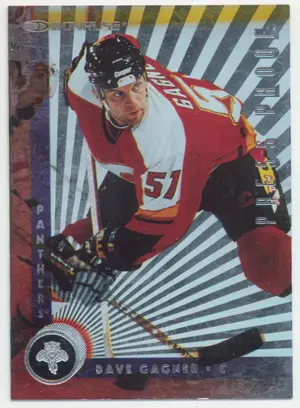 1997-98 DONRUSS - DAVE GAGNER #80 PRESS PROOF SILVER /2000