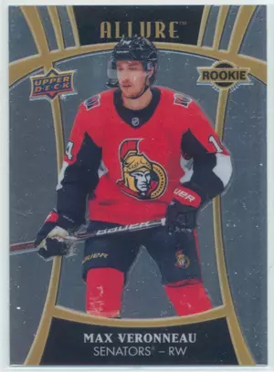 2019-20 ALLURE - MAX VERONNEAU #131 ROOKIE