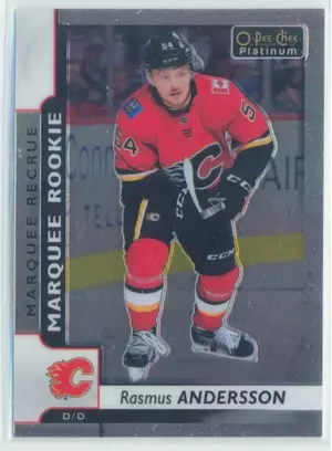 2017-18 O-PEE-CHEE PLATINUM - RASMUS ANDERSSON #166 ROOKIE
