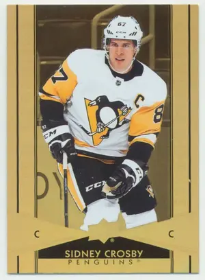 2021-22 TIM HORTONS - SIDNEY CROSBY #G-2 GOLD ETCHINGS