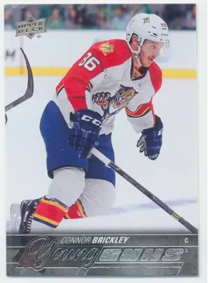 2015-16 UPPER DECK - CONNOR BRICKLEY #249 YOUNG GUNS