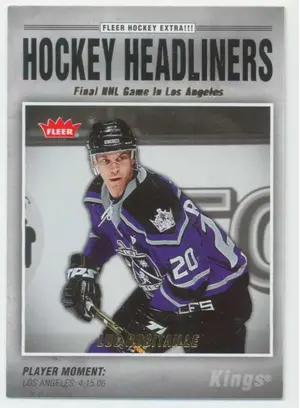 2006-07 FLEER - LUC ROBITAILLE #HL5 HOCKEY HEADLINERS