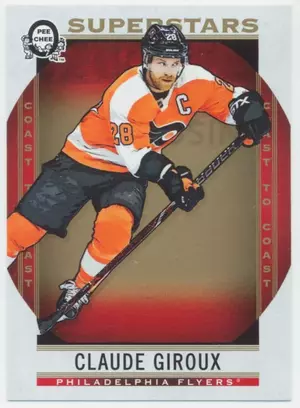 2018-19 O-PEE-CHEE COAST TO COAST - CLAUDE GIROUX #139 SUPERSTARS