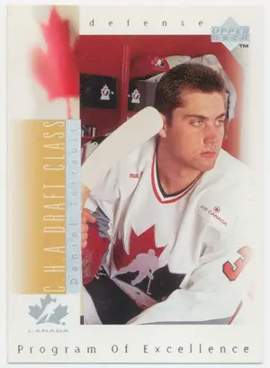 1996-97 UPPER DECK - DANIEL TETRAULT #376 PROGRAM OF EXCELLENCE RC