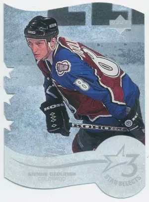 1997-98 UPPER DECK - SANDIS OZOLINSH #T20C THREE STAR SELECTS