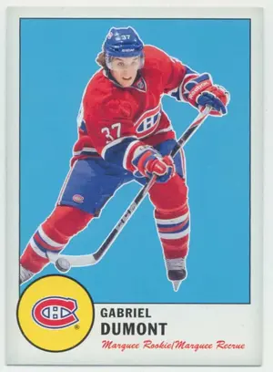 2012-13 O-PEE-CHEE - GABRIEL DUMONT #579 ROOKIE RETRO