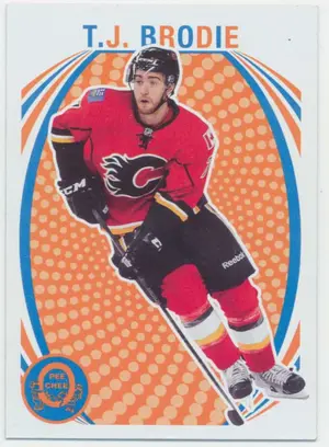 2013-14 O-PEE-CHEE - T.J. BRODIE #487 RETRO