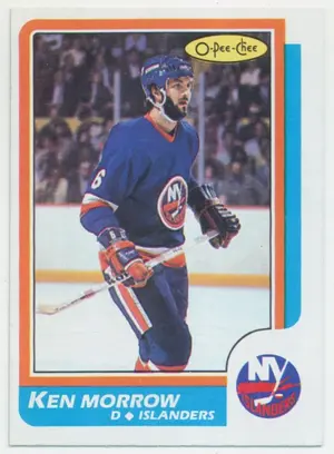 1986-87 O-PEE-CHEE - KEN MORROW #65