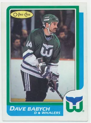 1986-87 O-PEE-CHEE - DAVE BABYCH #73