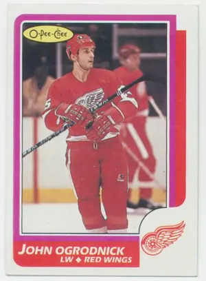 1986-87 O-PEE-CHEE - JOHN OGRODNICK #87