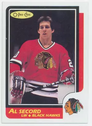1986-87 O-PEE-CHEE - AL SECORD #100