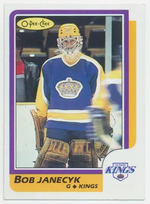 1986-87 O-PEE-CHEE - BOB JANECYK #131