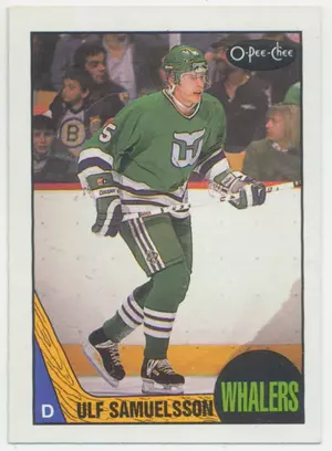 1987-88 O-Pee-Chee - Ulf Samuelsson #23