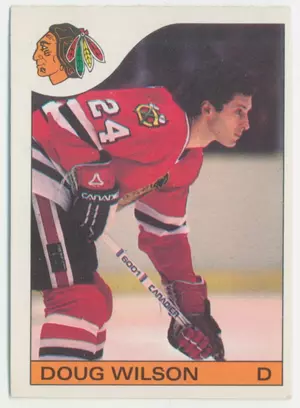 1985-86 O-Pee-Chee - Doug Wilson #45 ⚠