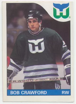 1985-86 O-Pee-Chee - Bob Crawford #162 ⚠