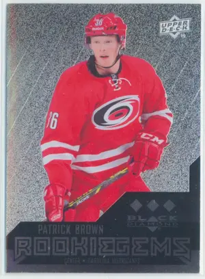 2014-15 BLACK DIAMOND - PATRICK BROWN #195 ROOKIE GEMS