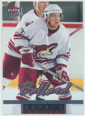 2005-06 FLEER ULTRA - KEITH BALLARD #238 ROOKIE