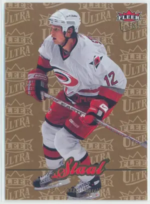 2007-08 FLEER ULTRA - ERIC STAAL #162 GOLD MEDALLION