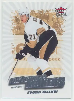 2008-09 FLEER ULTRA - EVGENI MALKIN #DM19 DIFFERENCE MAKERS