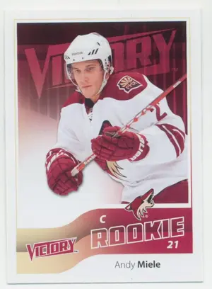 2011-12 VICTORY - ANDY MIELE #305 ROOKIE
