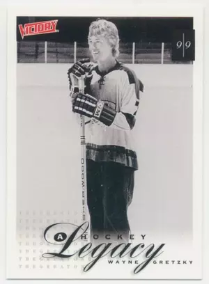 1999-00 VICTORY - WAYNE GRETZKY #395 A HOCKEY LEGACY