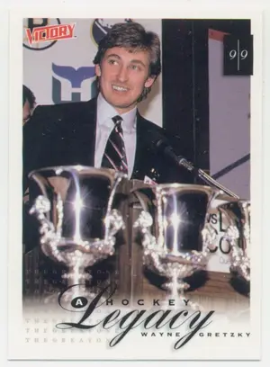 1999-00 VICTORY - WAYNE GRETZKY #408 A HOCKEY LEGACY
