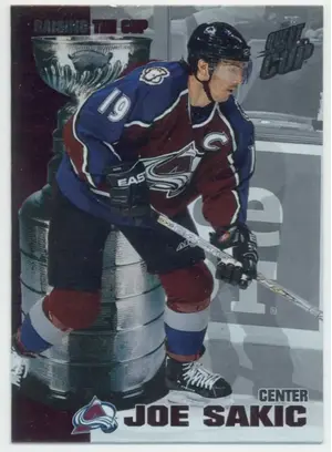 2002-03 QUEST FOR THE CUP - JOE SAKIC #3 RAISING THE CUP⚠️