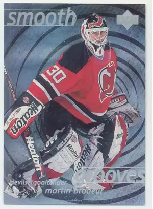 1997-98 UPPER DECK - MARTIN BRODEUR #SG4 SMOOTH GROOVES