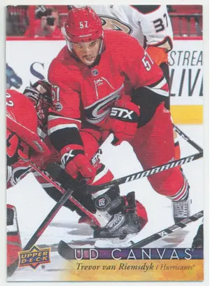 2017-18 UPPER DECK - TREVOR VAN RIEMSDYK #C135 CANVAS