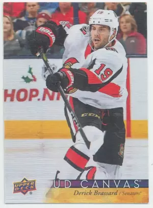 2017-18 UPPER DECK - DERICK BRASSARD #C180 CANVAS
