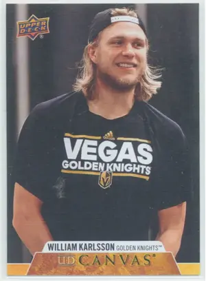 2020-21 UPPER DECK - WILLIAM KARLSSON #C202 UD CANVAS