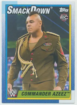 2021 Topps Heritage WWE - Commander Azeez #56 RC