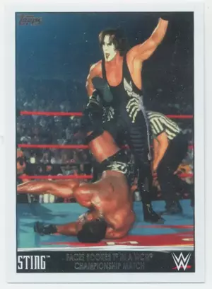 2015 Topps WWE - Sting #39 Wal-Mart Exclusive Sting Tribute