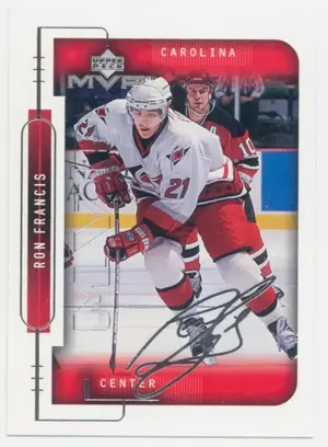 1999-00 MVP - RON FRANCIS #40 SILVER SCRIPTS