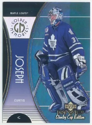 1999-00 MVP STANLEY CUP EDITION - CURTIS JOSEPH #GM10 GOLDEN MEMORIES⚠️