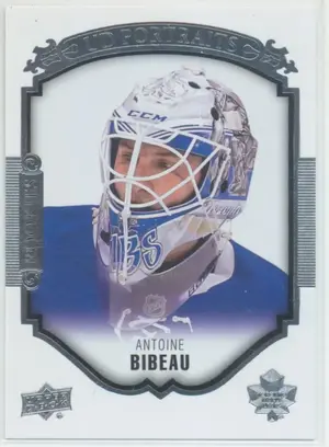 2015-16 UPPER DECK - ANTOINE BIBEAU #P-63 UD PORTRAITS
