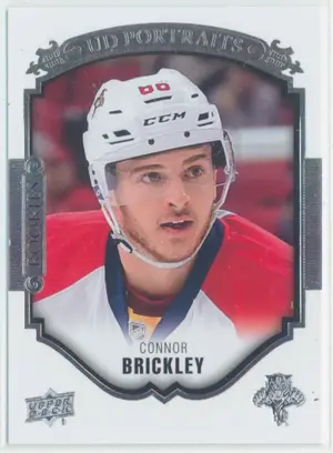 2015-16 UPPER DECK - CONNOR BRICKLEY #P-77 UD PORTRAITS