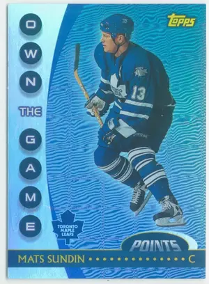 2002-03 TOPPS - MATS SUNDIN #OTG4 OWN THE GAME