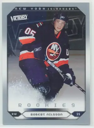 2005-06 VICTORY - ROBERT NILSSON #275 ROOKIES