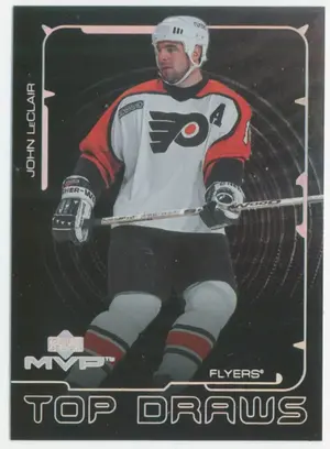 2000-01 MVP - JOHN LeCLAIR #TD8 TOP DRAWS