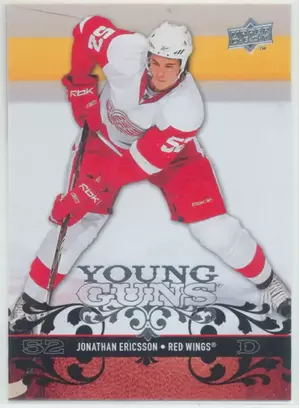 2008-09 UPPER DECK - JONATHAN ERICSSON #212 YOUNG GUNS