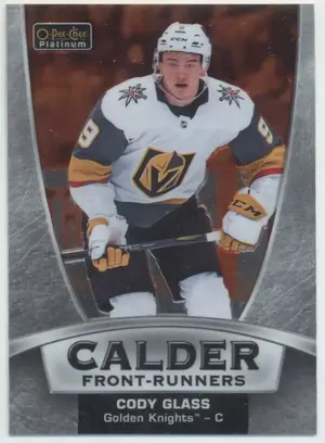 2019-20 O-PEE-CHEE PLATINUM - CODY GLASS #CF-7 CALDER FRONT-RUNNERS