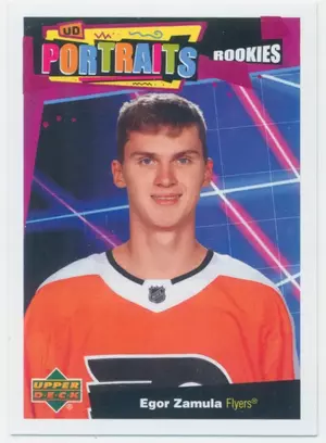 2020-21 UPPER DECK - EGOR ZAMULA #P-57 UD PORTRAITS